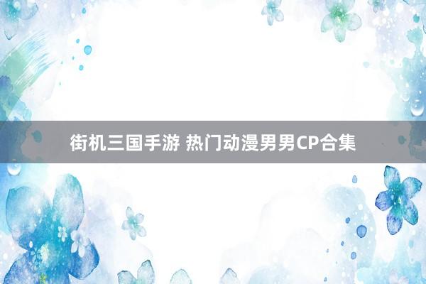 街机三国手游 热门动漫男男CP合集